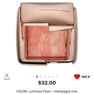 HOURGLASS mini ambient lighting blush